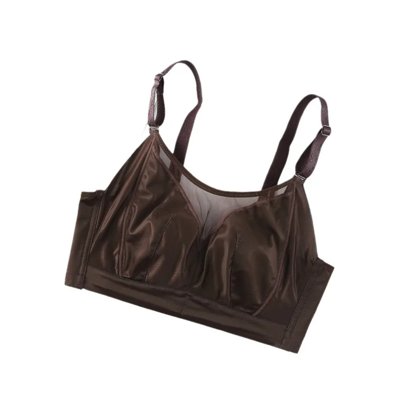 

Женский большой бюстгальтер с полной чашкой, бюстгальтер Mujer, женский бюстгальтер без косточек B C D E F 75 80 85 90 95 100 105 110 Корсет на косточках