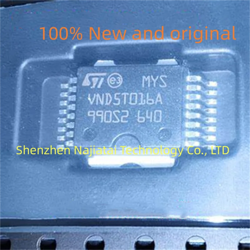 

5PCS/LOT 100% New Original VND5T016ASPTR-E VND5T016ASPTR VND5T016ASP VND5T016A PWRSO16 IC Chip