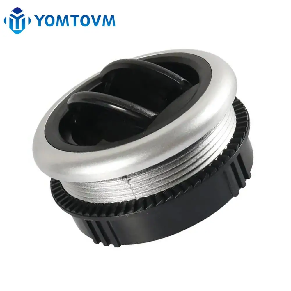 Universal Car Air Outlet Vent Air Conditioner Vent Deflector Outlet Rotating Vent Air Outlet Round Ceiling for Bus RV Camper ATV 