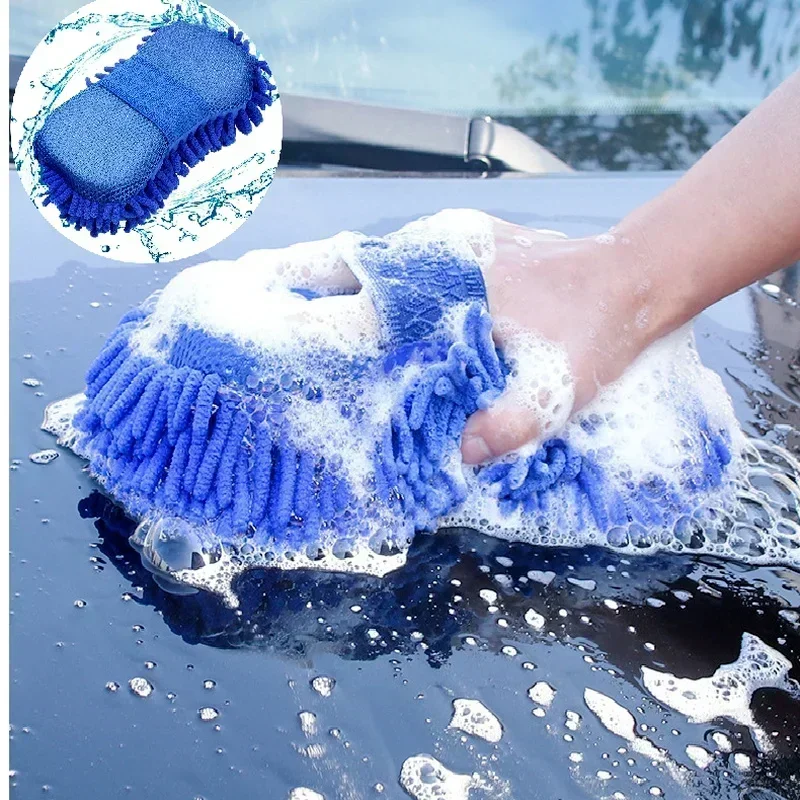 Household Cleaning Tools Brush Cleaner Tools Microfiber Super Clean Car Windows Cleaning Sponge Chenille Coral FleeceCloth Towel