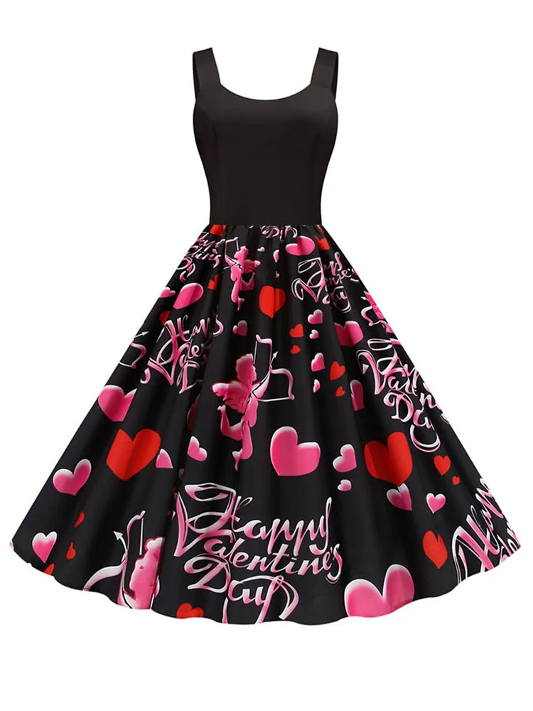 Black Music Note Print Spaghetti Strap A-Line Dress Sexy Women's Party Wear Slim Fit Vintage Style for Summer Valentine's Day - AliExpress 200000345 Black Music Note Print Spaghetti Strap A-Line Dress Sexy Women's Party Wear Slim Fit Vintage Style for Summer Valentine's Day - AliExpress 200000345