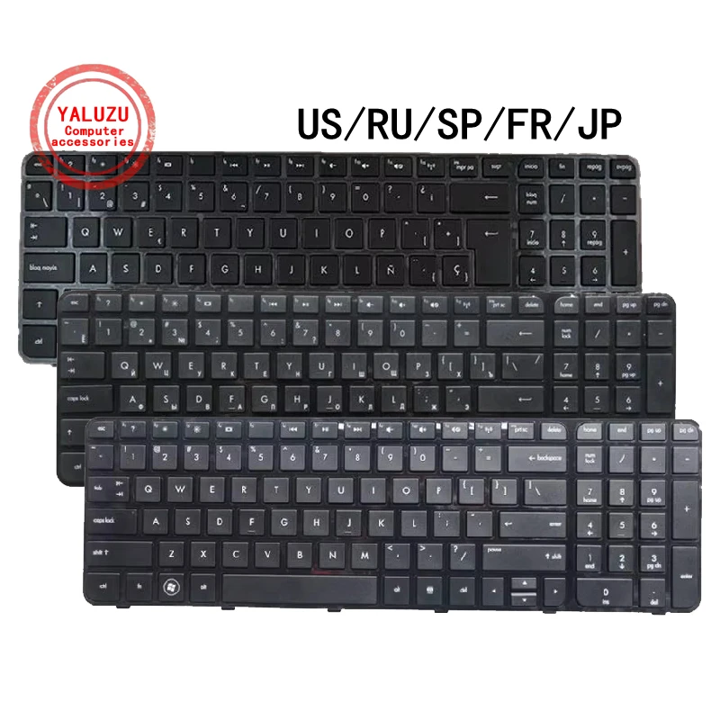 US/RU/SP/FR/JP Angielska NOWA Klawiatura Laptopa Do HP Pavilion G6 G6-2000 TPN-Q110 TPN-Q107 G6-2025 2301 2327 2328 2147TX 2146 2001