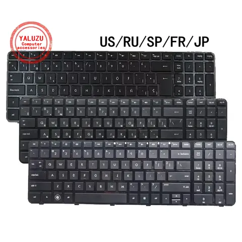 US/RU/SP/FR/JP English NEW Laptop Keyboard For HP Pavilion G6 G6-2000 TPN-Q110 TPN-Q107 G6-2025 2301 2327 2328 2147TX 2146 2001