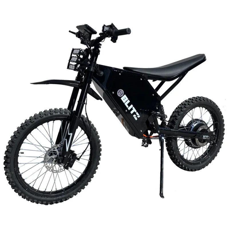 *forOff-Road Motorcycle Track Stunt Head-Up Complete Vehicle Lithium Brushless 3000W 40Ah Waterproof 7-Speed Variable Speed Stee