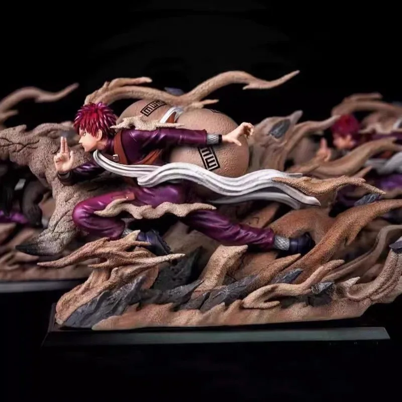 

19 м мультяшные фигурки Гаара Узумаки Наруто аниме коллекция модель ПВХ настольный орнамент украшения праздничные подарки детские игрушки