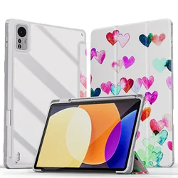 For Redmi pad 2 Pro 12.1 SE 11 pad 10.6 10.61 Cover Auto Wake up & Sleep Funda For Xiaomi mipad 6 5 pro 11 With Pencil Holder