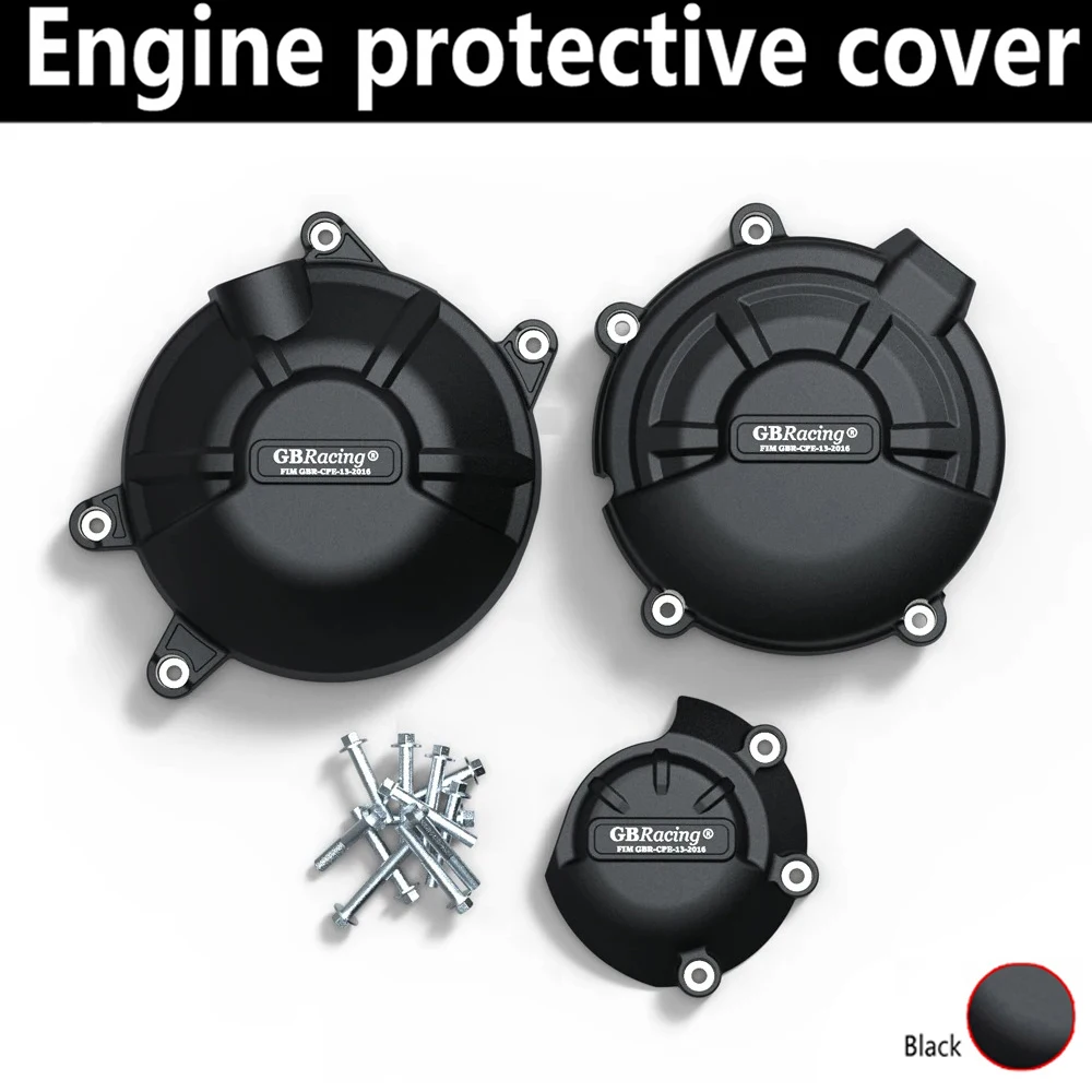 FOR HONDA CB500X CB500F CBR500R 2019-2024+ Engine Protective Cover carbon-look 