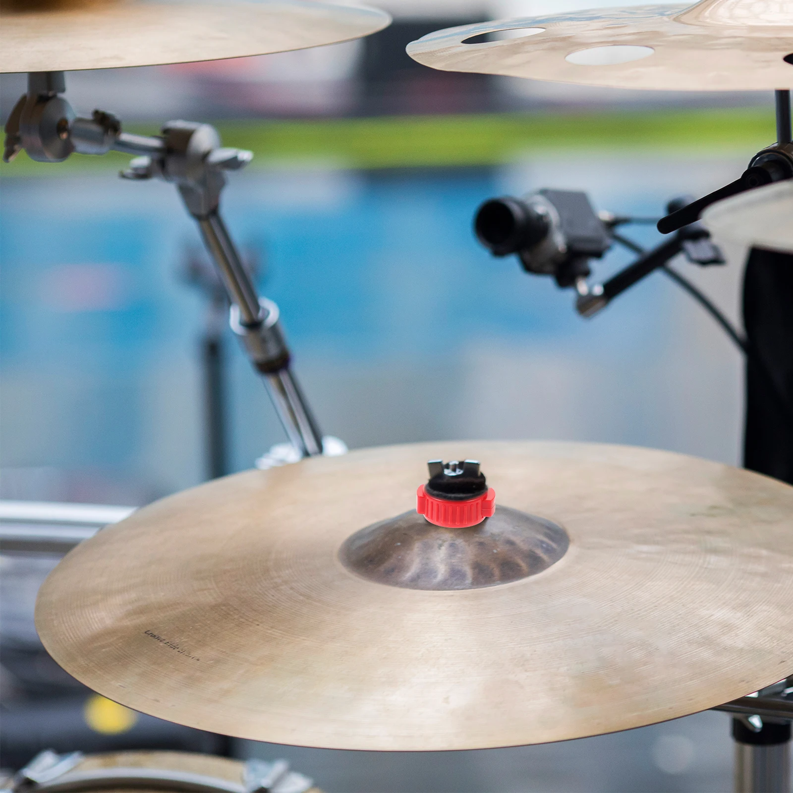 

5 Pcs Black Quick Release Cymbal Nuts Drum Set Easy Install Durable Plastic Essential Assembly Part Lightweight Save Time No