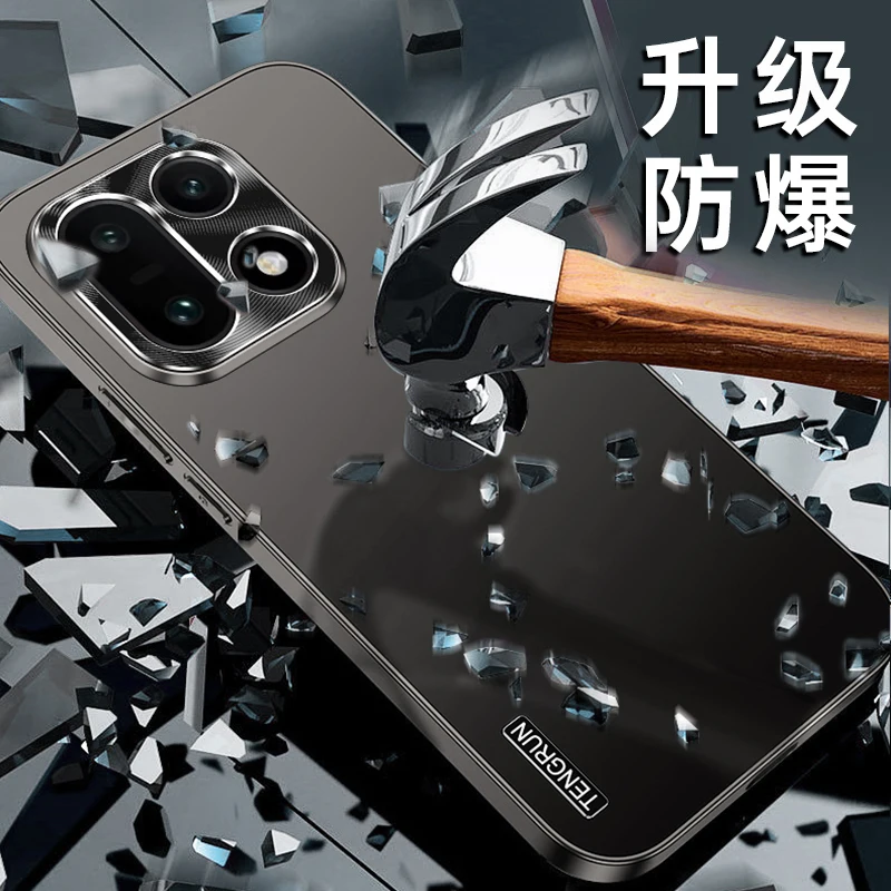 

Funda For OnePlus 15 Case Aluminum Camera Frame Protection Matte Hard Back Shell Shockproof Bumper Cover For OnePlus 15