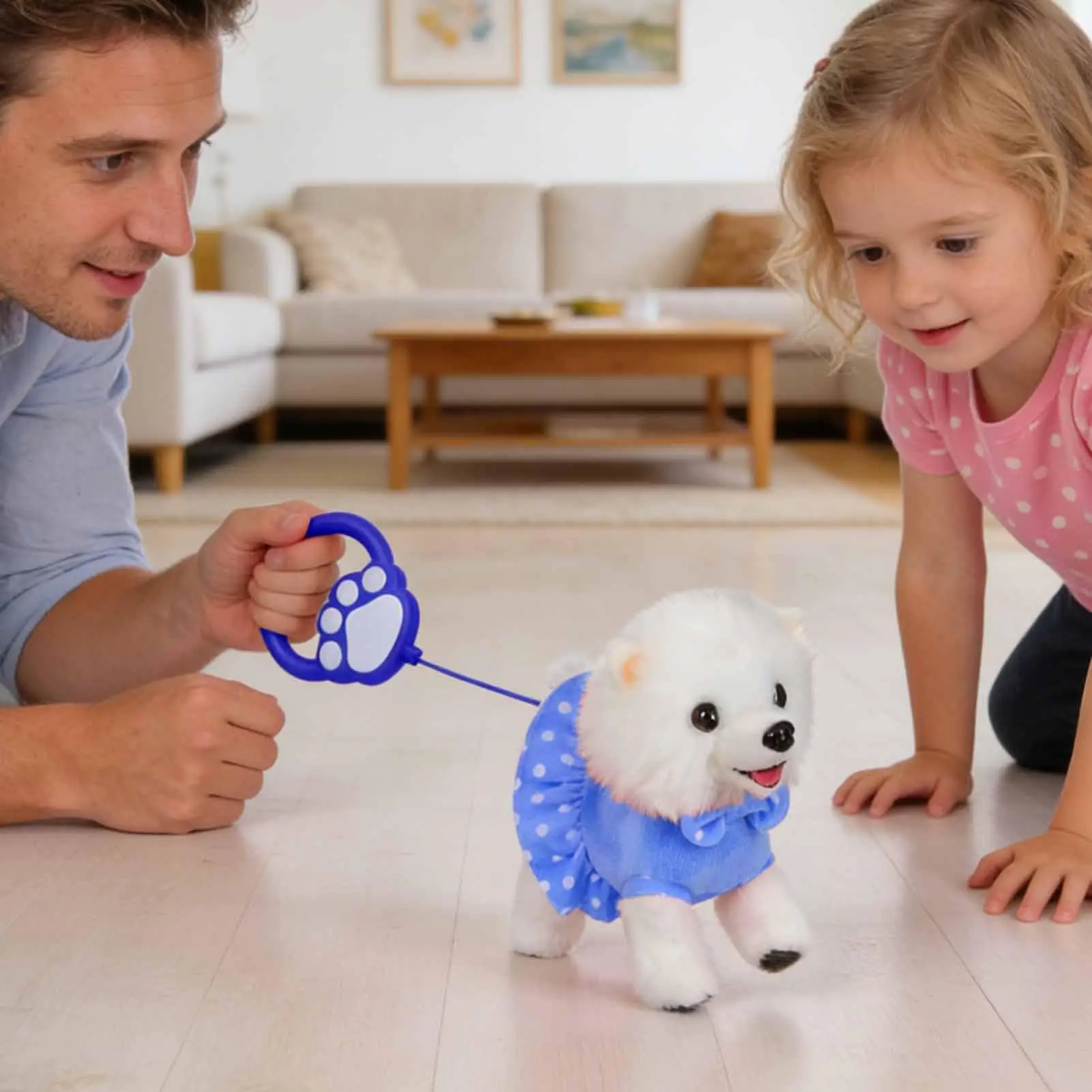 Walking Puppy Toy Electric Interactive Plush Doll Electronic Singing Toy For Daycare Centers Birthday Holiday Christmas Playroom