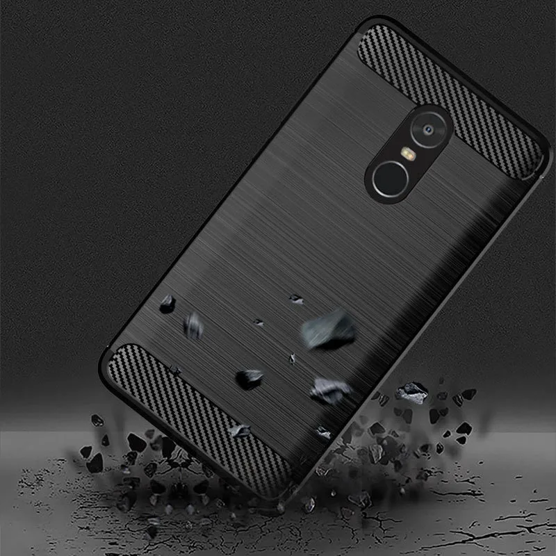 Case For Redmi Note 4 Case Xiaomi Redmi Note 4 4X Cases Silicone TPU Bumper Shockproof Carbon Cover for Redmi Note4 4X