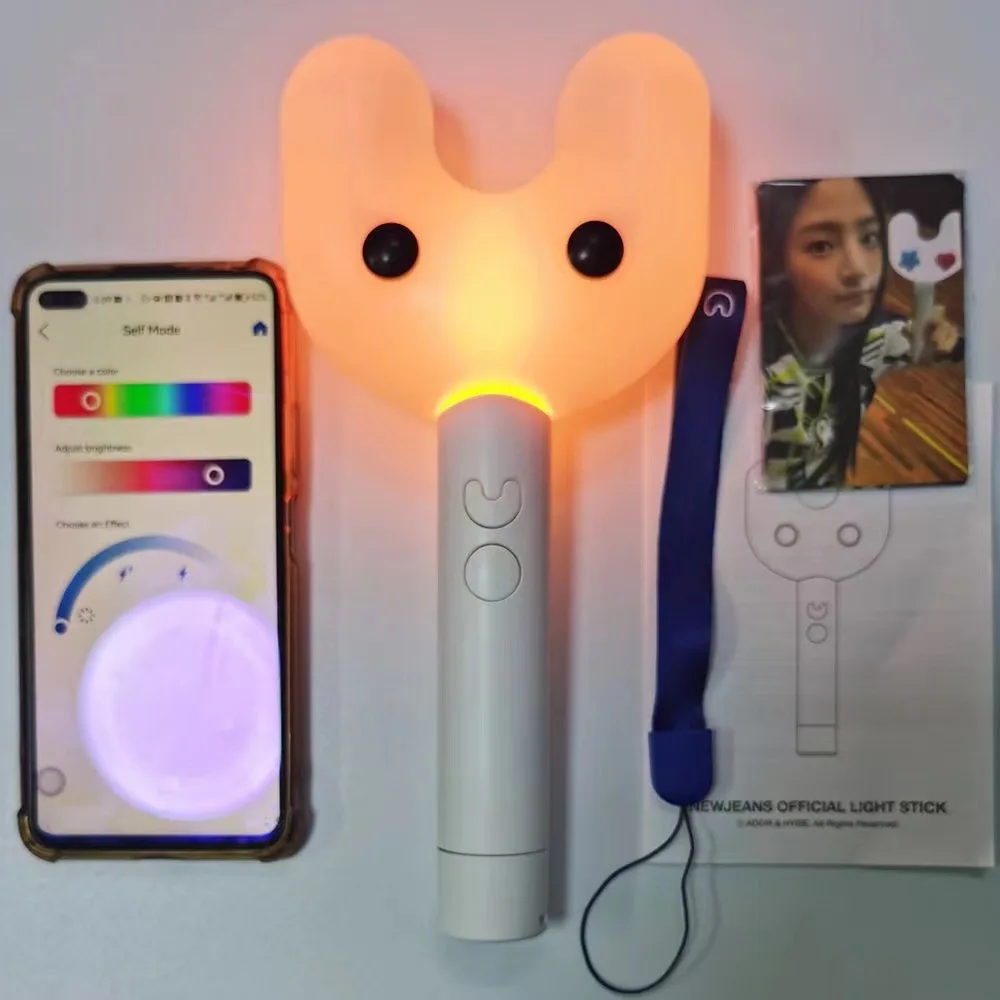 NewJeans Bluetooth support lights, support sticks, fluorescent sticks, fan concerts, cheering props, same as the surrounding ite