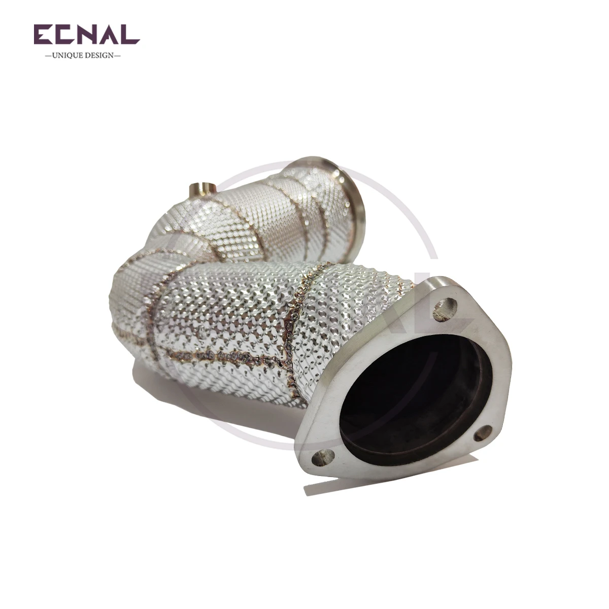 أنبوب عادم Ecnal لـ Lamborghini URUS V8 4.0T 2018+ عالي الجودة SS304 مع نظام عادم رياضي للسيارة درع الحرارة