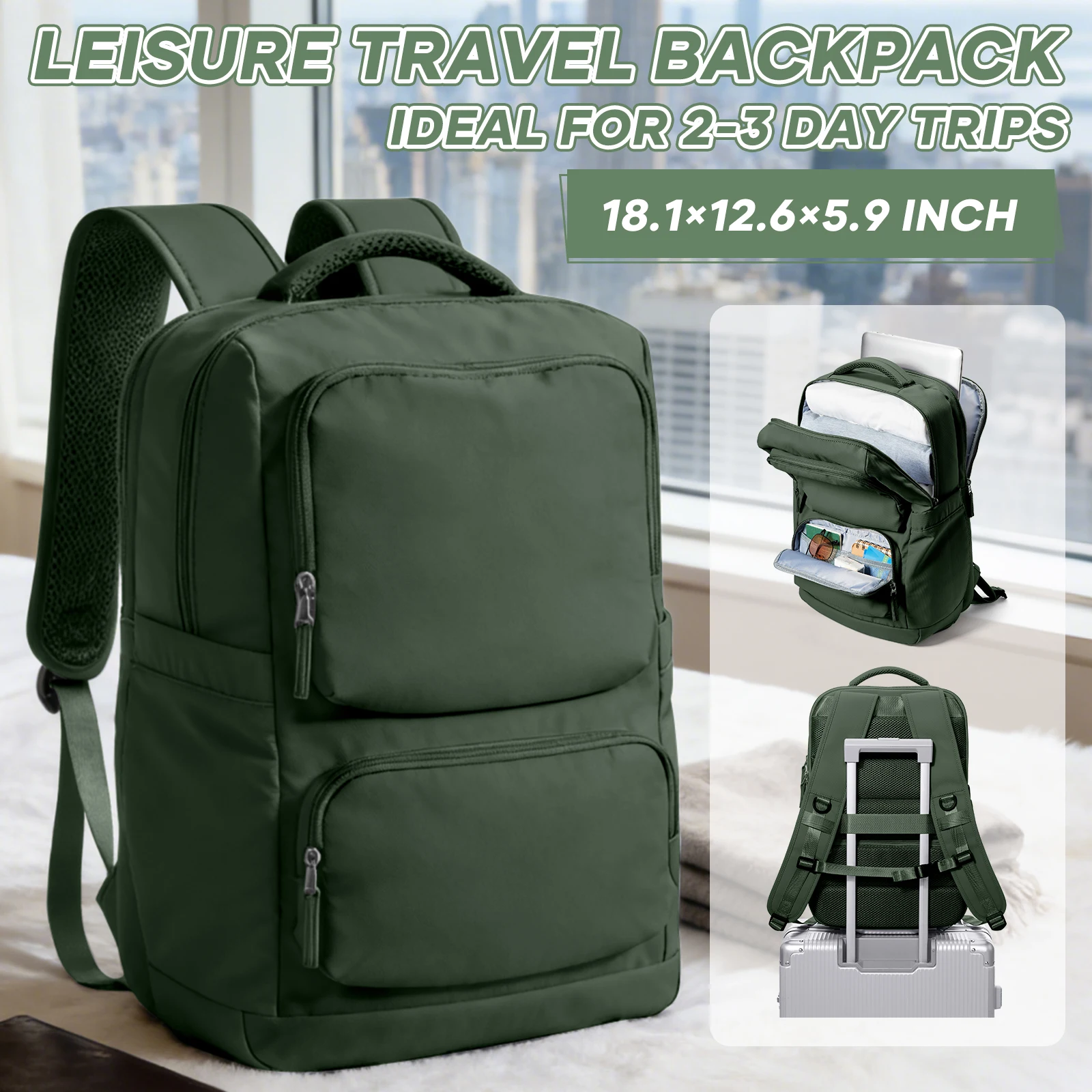 

Рюкзак для путешествий под сиденье, многофункциональный, идеально подходит для мужчин и женщин, студенческий рюкзак, дорожная сумка, ручная кладь