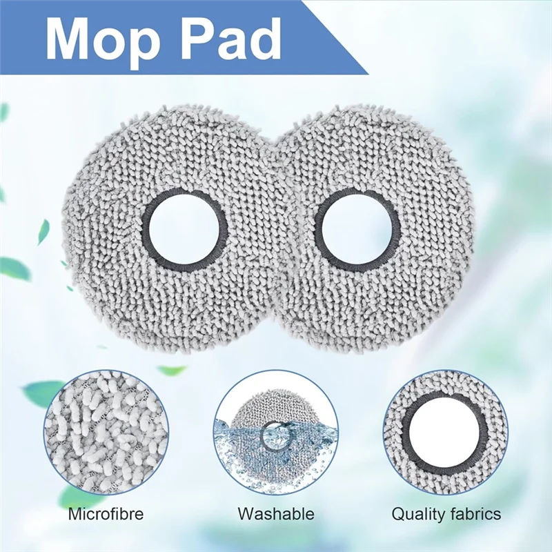 【Must-Haves】Replacement Accessory Set For ECOVACS DEEBOT T50 Omni/T50 PRO Omni/T50 MAX PRO Omni Vacuum Cleaner Parts