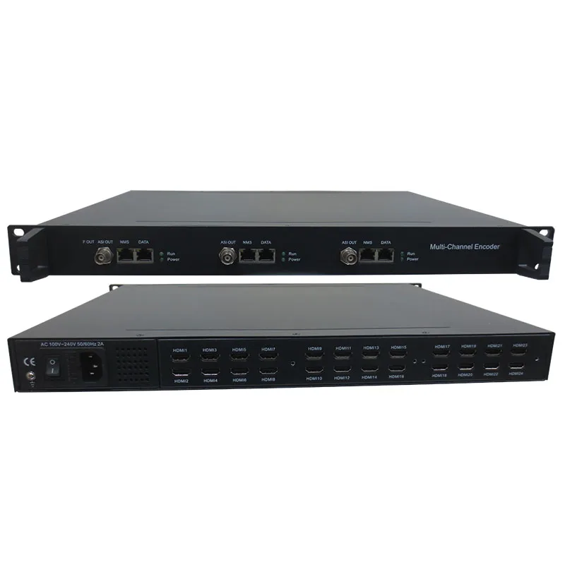 16-in-1 HD H.264 Live Streaming Encoder ASI IP MI for Cable TV & for  Broadcasting High Definition Radio & TV Equipment