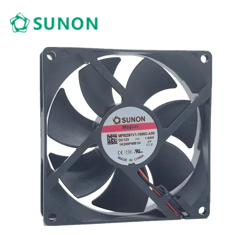 

+New 9cm for FOR SUNON MF92251V1-1000C-A99 9025 12V 1.68W silent cooling fan