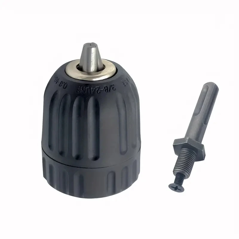 0.8-10mm Precise Keyless Drill Chuck Converter 3/8\