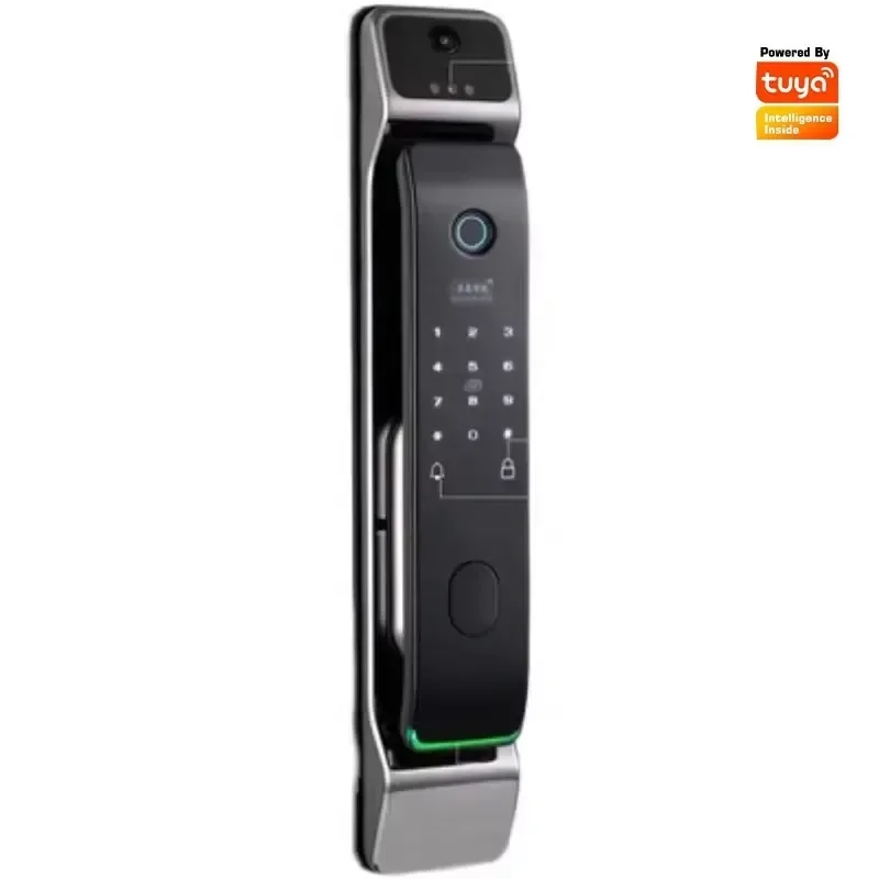 3D Face ID Smart Password Door Lock Fingerprint Code Card Key High Security Tuya Wifi Electronic Lock for Home