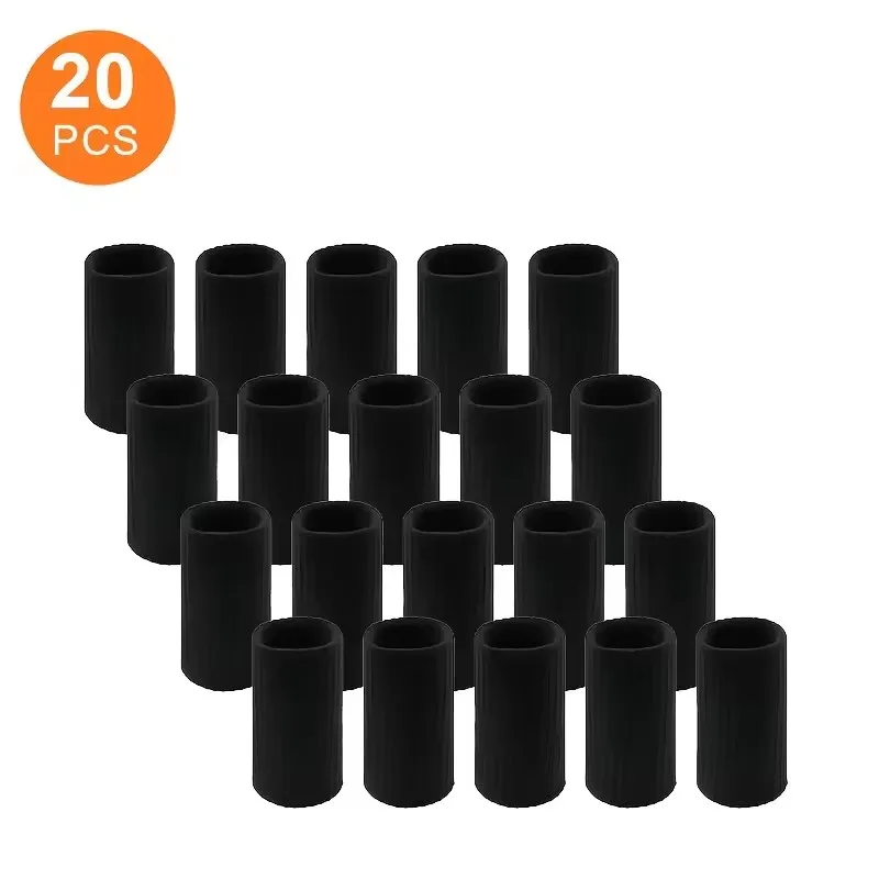 10 20pcs Finger Sleeves Compression Finger Sleeves High Elasticity And Breathable For Arthritis Relief Swelling Joint Support