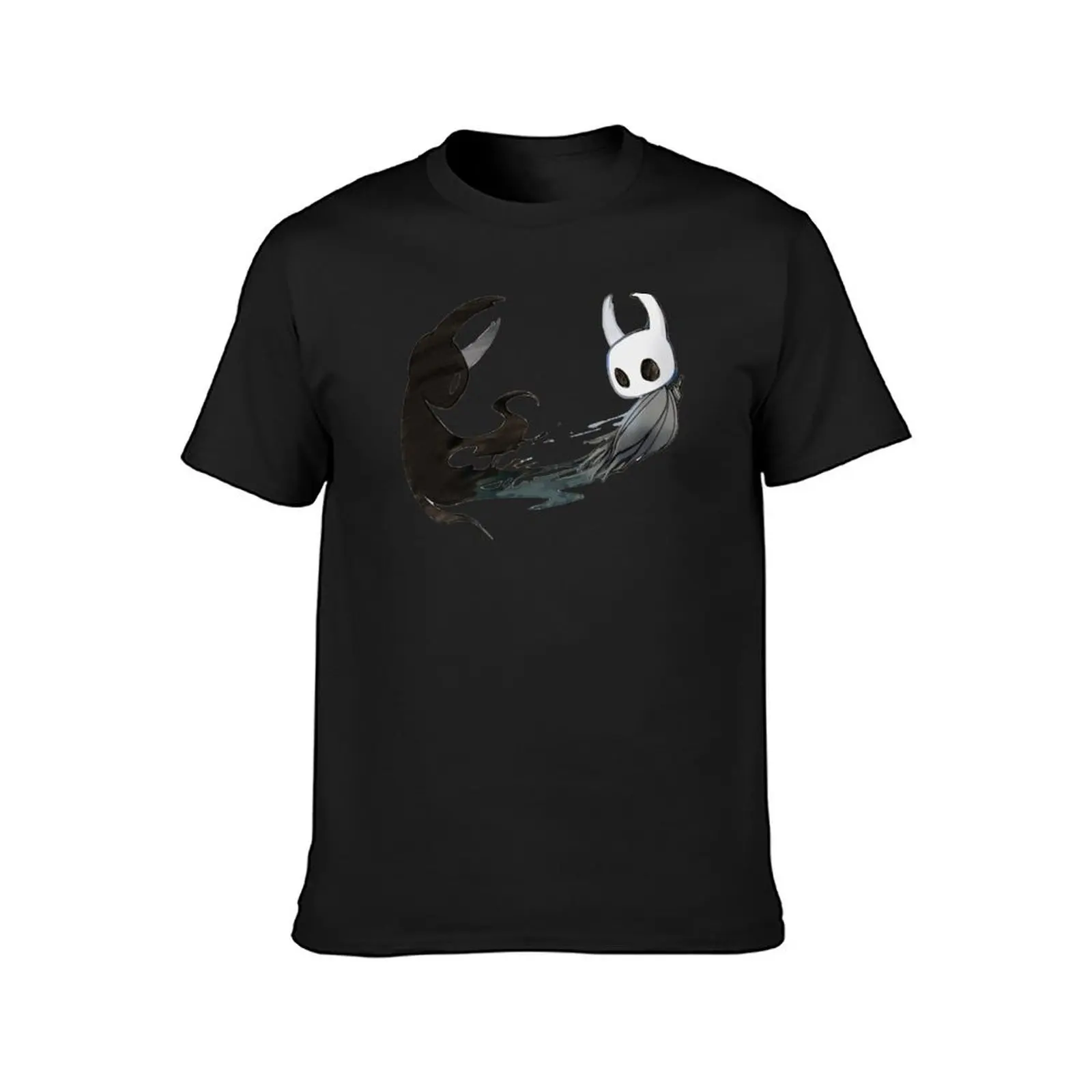 Hollow knight (shadow duble) T-Shirt boys animal print oversizeds t shirts for men graphic