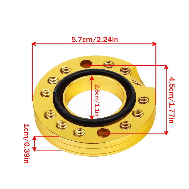 Motocykl částí 28mm CNC carb karburátor inlet varieta  zajišťovač univerzální příruba třpytka talíř adaptor pro depo motokrosových motorky