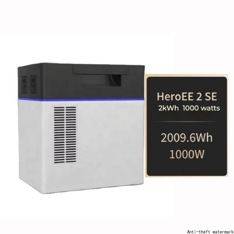 

Hithium 1000W Home Backup Power Station Lithium 314AH 2KWH LiFePO4 Cells with Solar Panel Portable Power Dock Generator Solar