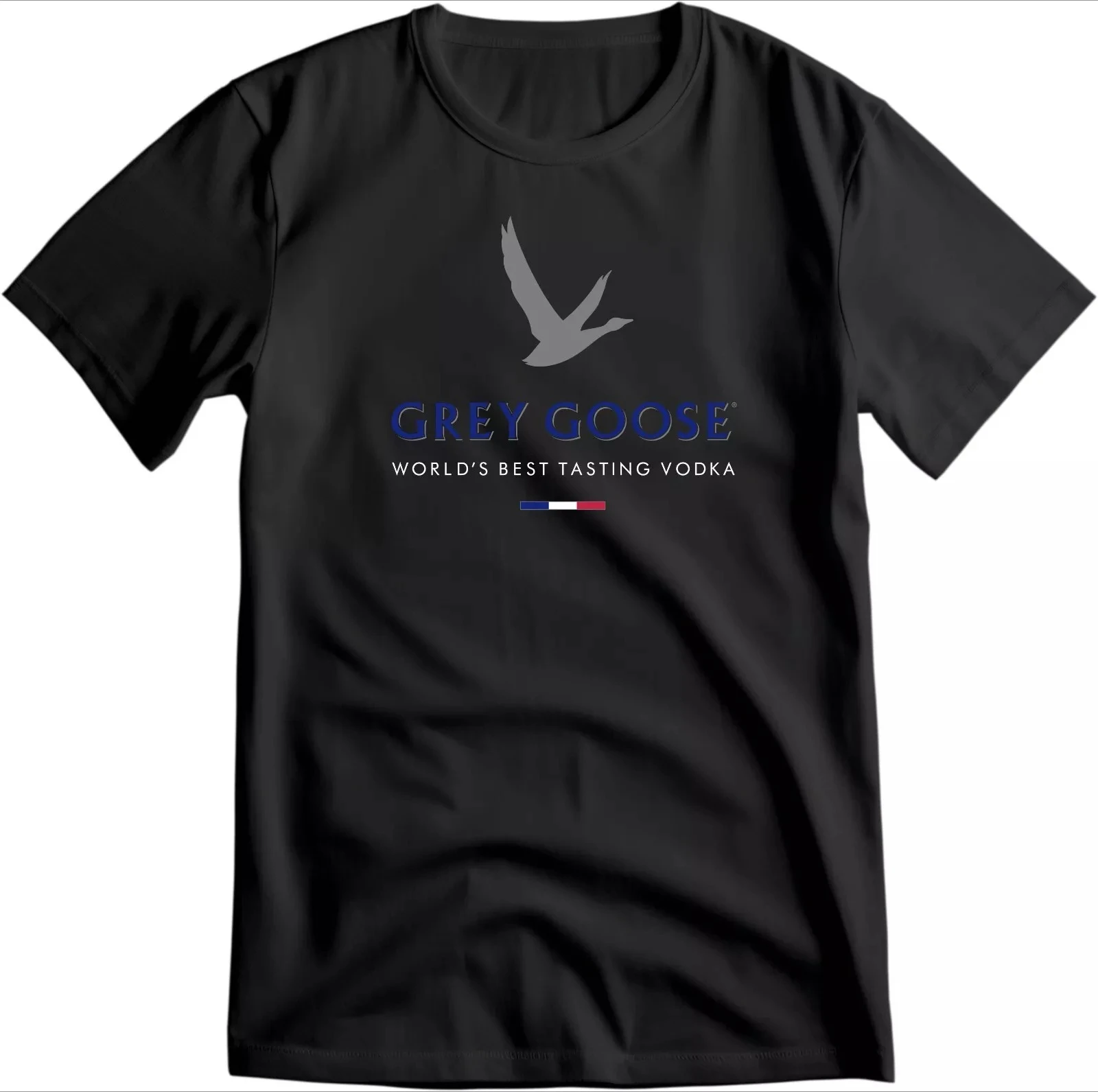 

Белая или черная футболка с логотипом Grey Goose Vodka, элитный роскошный топ для мужчин и женщин Y2k