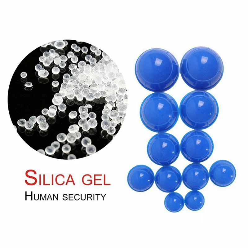 

Hot Sale 48Pcs Blue Health Care Vacuum Cupping Cups Silicone Suction Cup Massage