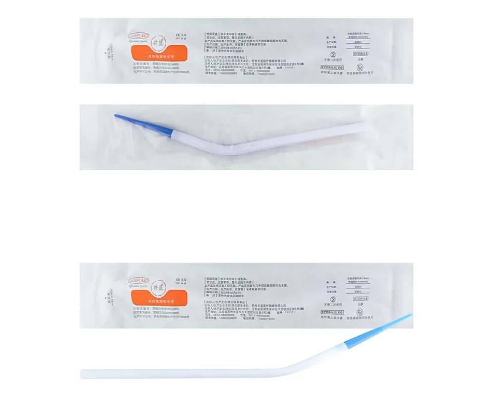 100Pcs Disposable Surgical Suction Tips Strong Suction Tube Dental Surgical Aspirator Suction Tube Clinic Saliva SuctionTool