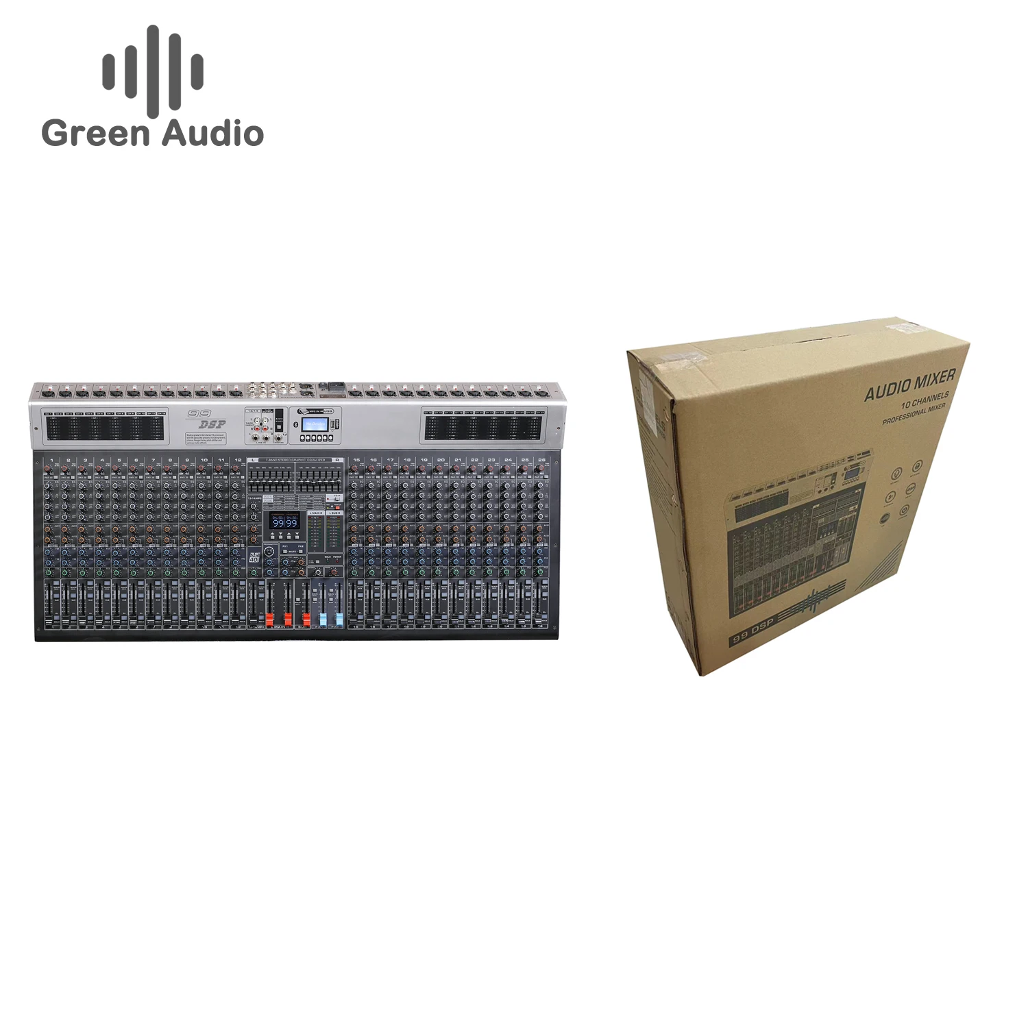 GAX-GBA26 Professional Performance Mixer Dual Effect Device LED Screen Mixer With Factory Price