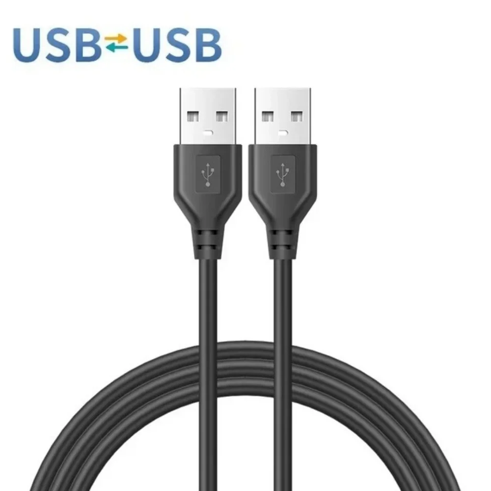 0.5m 1m 1.5m USB2.0 Male to Male USB Cable High Speed Data Transfer Cord Universal Connection Wire For Hard Disk Printer Scanner