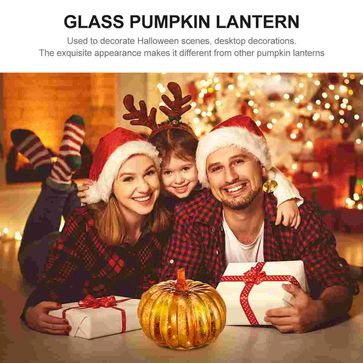 โคมไฟหัวแจ็คแก้วฮาโลวีนขนาดมินิ, โคมไฟ LED ตกแต่งวันเกิดสำหรับเด็กผู้ชายอุปกรณ์ฟักทอง