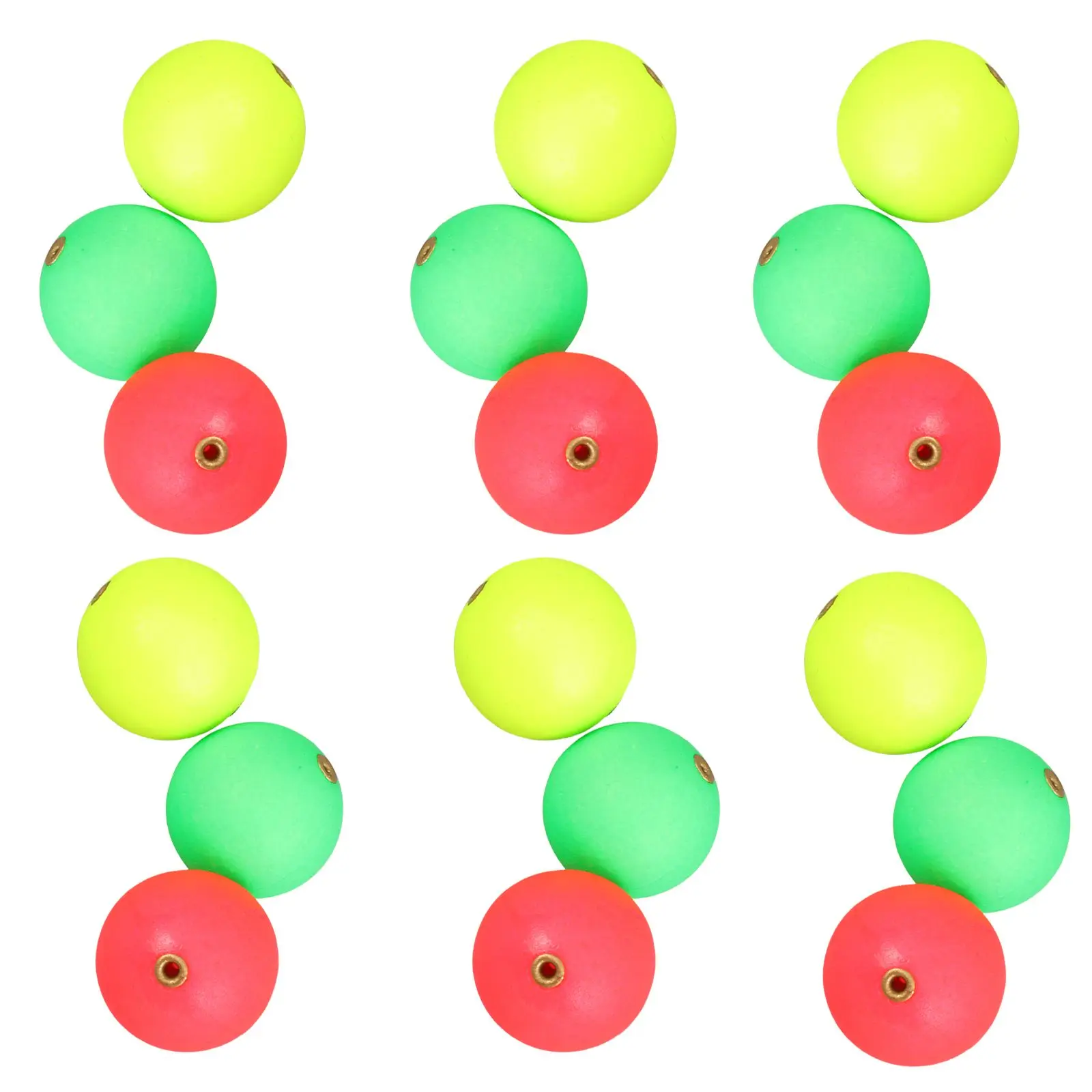 

30pcs Fishing Fishing Beads Yellow Red Ring 8# 24mm High Sensitivity Supplies Decor Tools