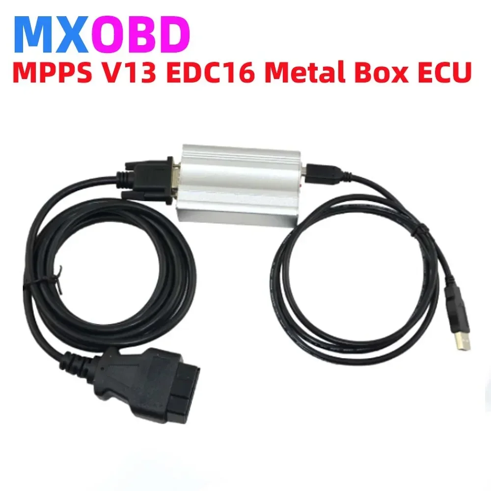 

MPPS ECU Chip Tuning Interface Auto OBD SMPS MPPS V13 EDC16 Metal Box Chip Tuning Remap Chiptuning CAN Flasher Chip Tuning Tool