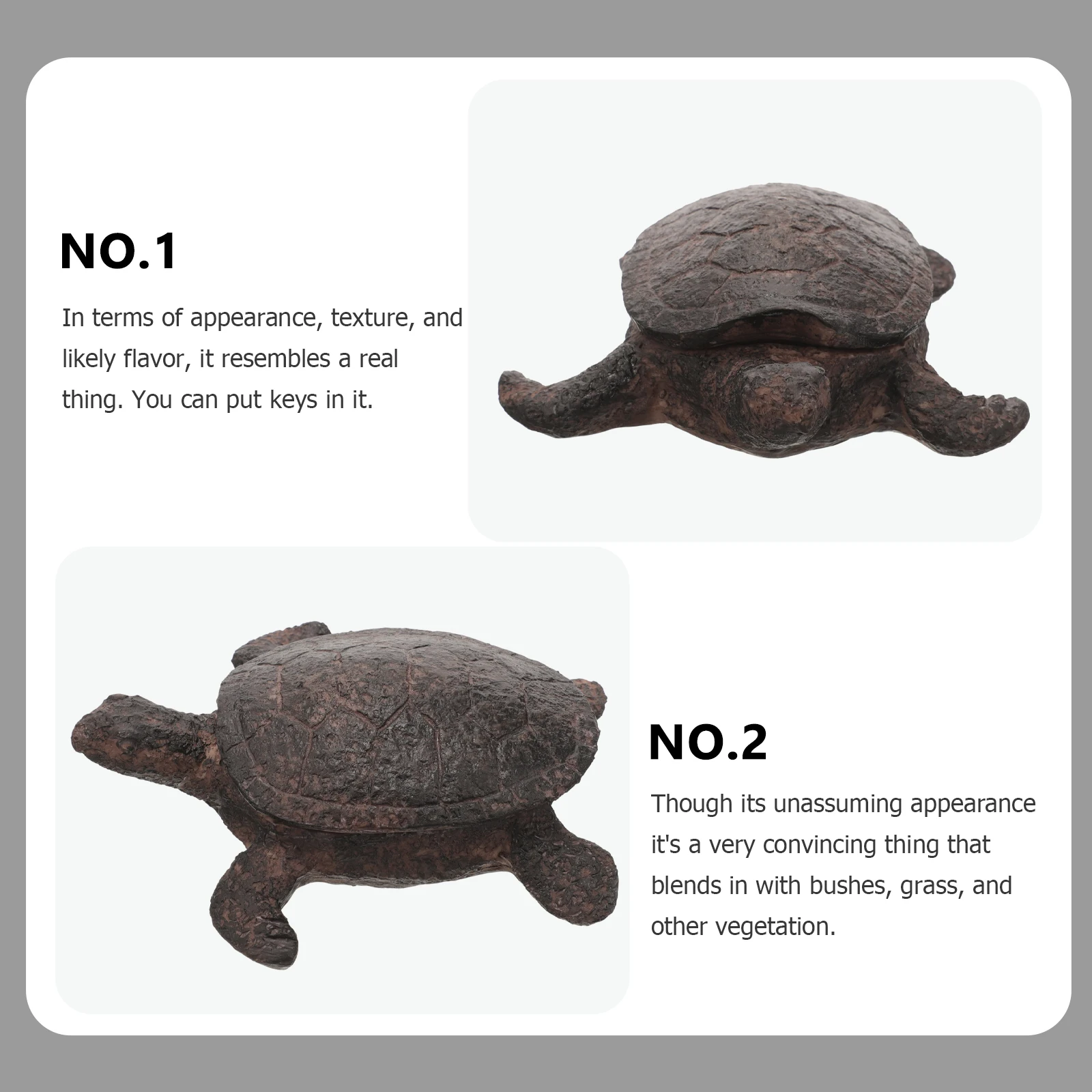 

Stone Key Box Hider with Realistic for Outdoor Garden Decoration Hidden Key Holder Resin YardStatue