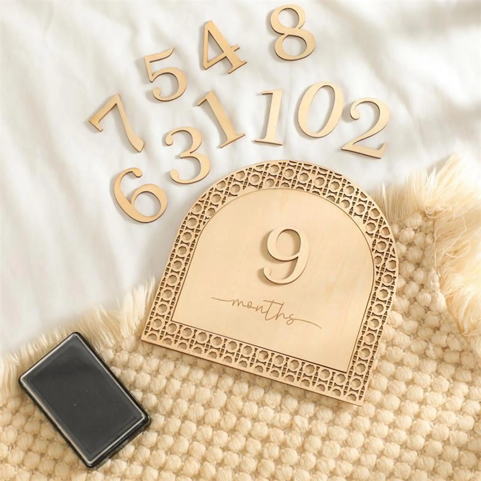 

Деревянный знак объявлений для новорожденных, следы руки и стопы для новорожденного ребенка