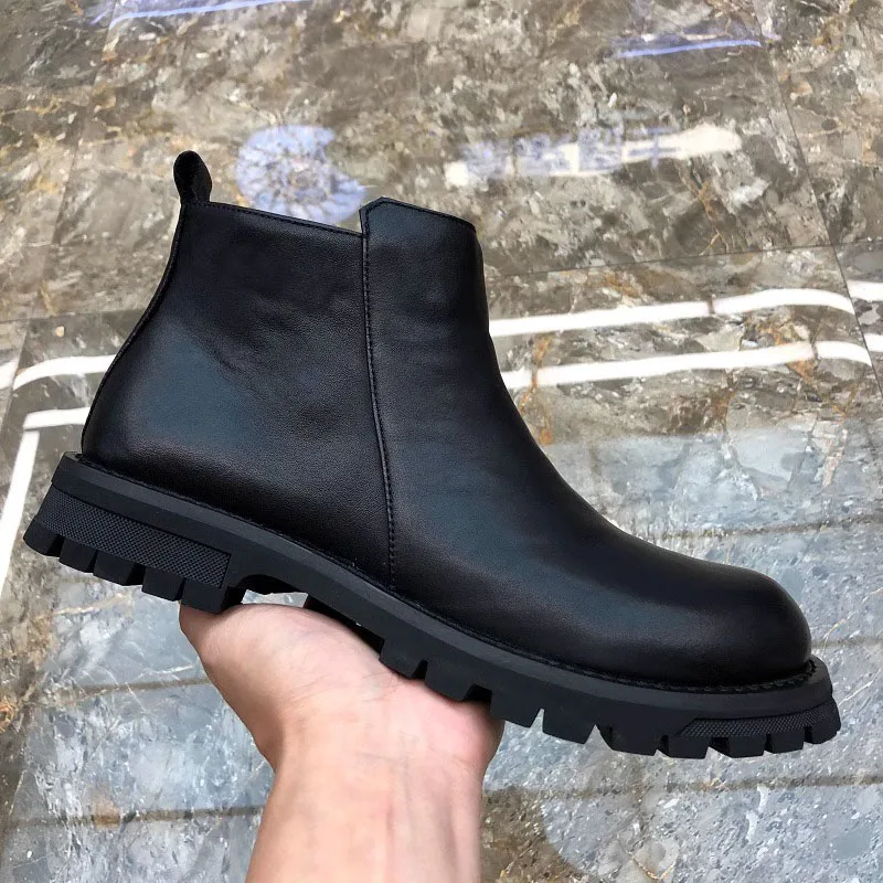 bottes-montantes-pardasaul-pour-hommes-en-cuir-veritable-avec-fermeture-eclair-decontractees-et-polyvalentes-pour-jeunes-chaudes-pour-l'hiver-semelle-en-caoutchouc