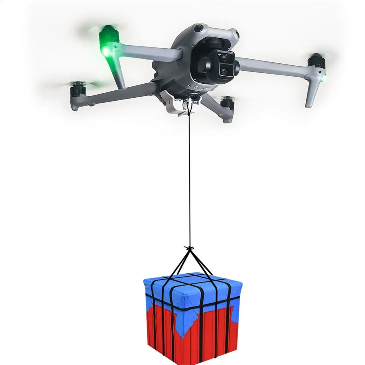 ☶❈＊♥AC1740-Drone Airdrop System for AIR 3 Thrower Fishing Bait Wedding Ring Gift Delivery Dispenser Thrower Accessories