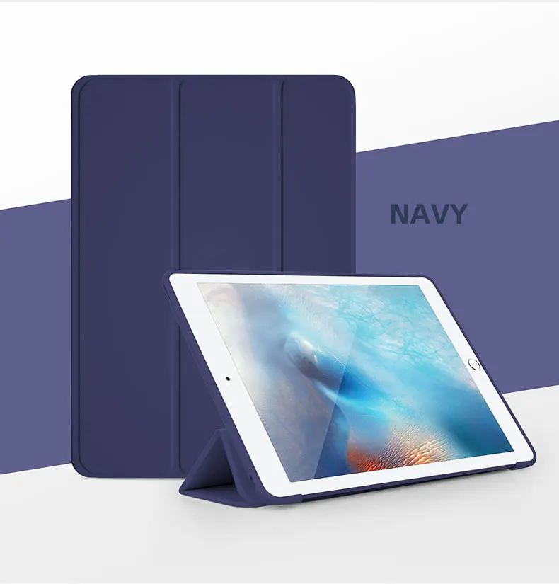 Flip-Cover Tablet-Hülle für iPad Air Pro MINI Hüllen 3 4 5 6 7 8 9 10 Generation 11 13 12,9 2024 2025 Lederhülle Standhüllen – Detail 25