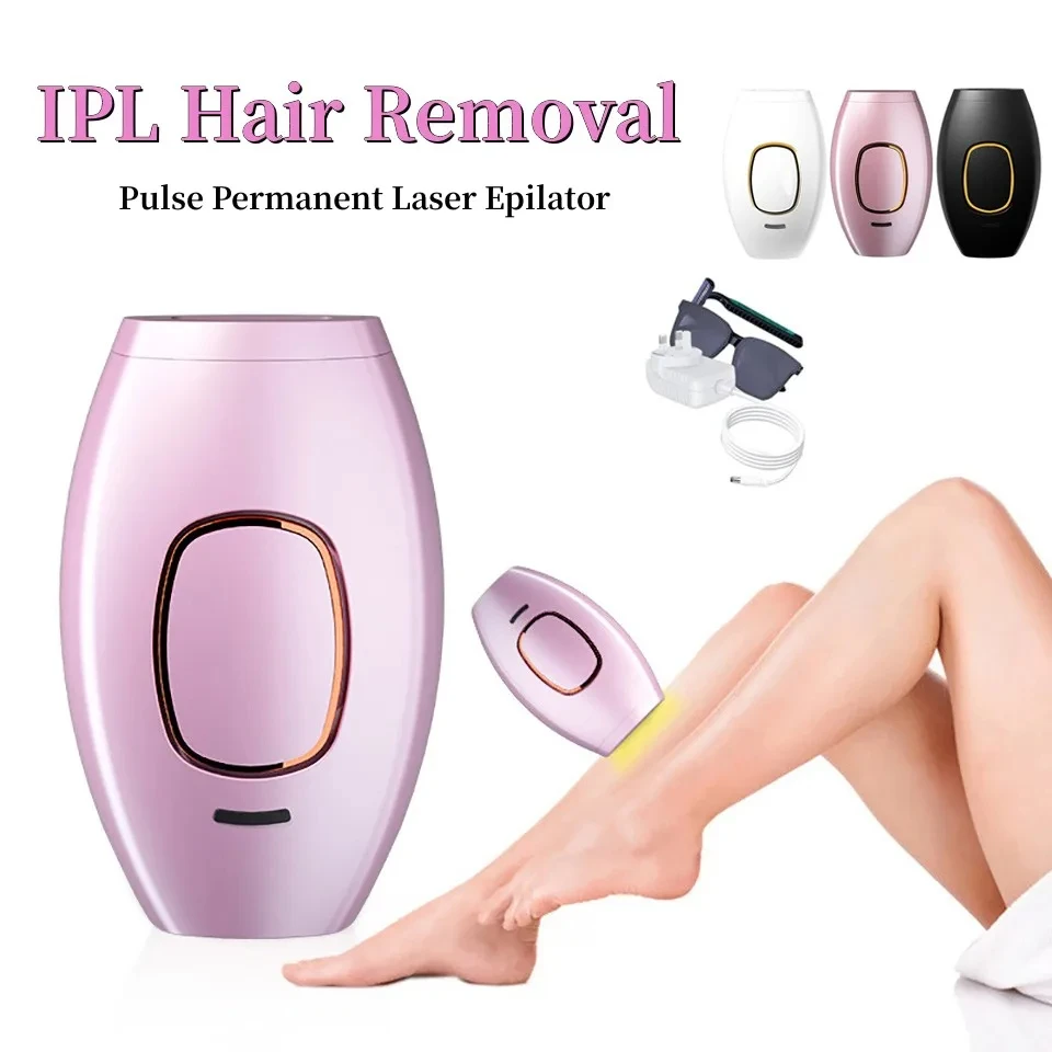 

IPL Laser Epilator Body Bikini Laser Hair Removal Device for Women Painless Pulses Permanent Photoepilator Whole Body Treament