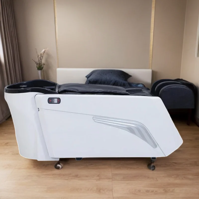 

Шампунь для парикмахерской для мытья волос, парикмахерские кресла для дома, гидравлическая спа-кровать, полный парикмахерский японский умывальник, клиент