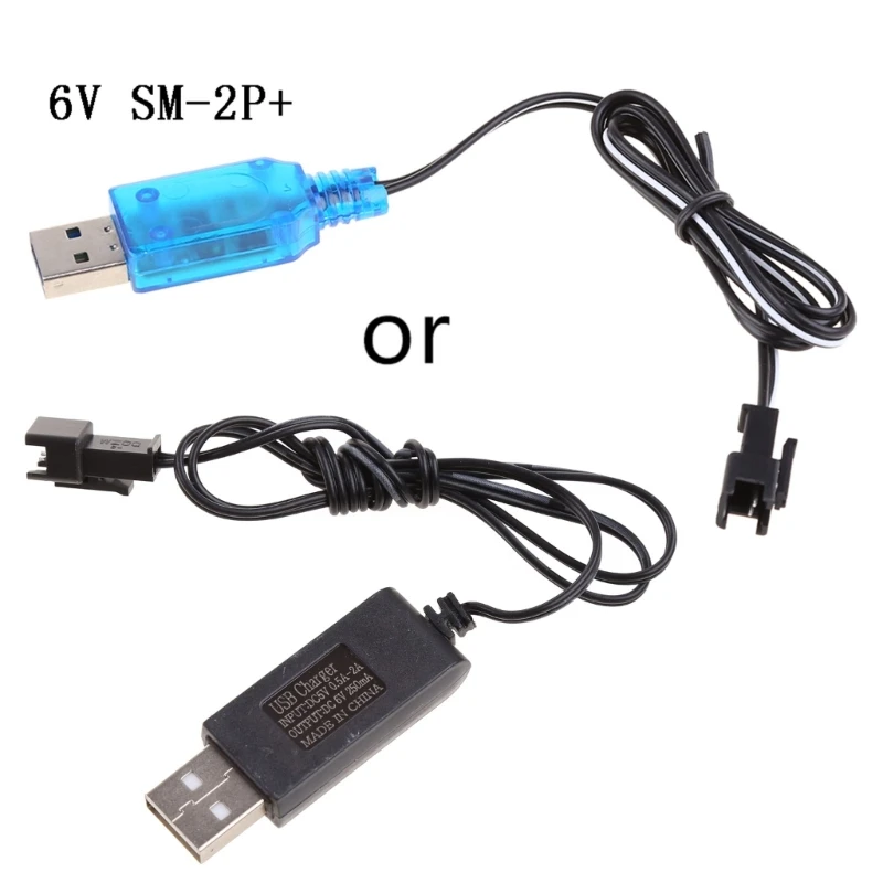 USB 6V 250mA NiMh/NiCd battery USB charger packs SM 2P electric toy charger