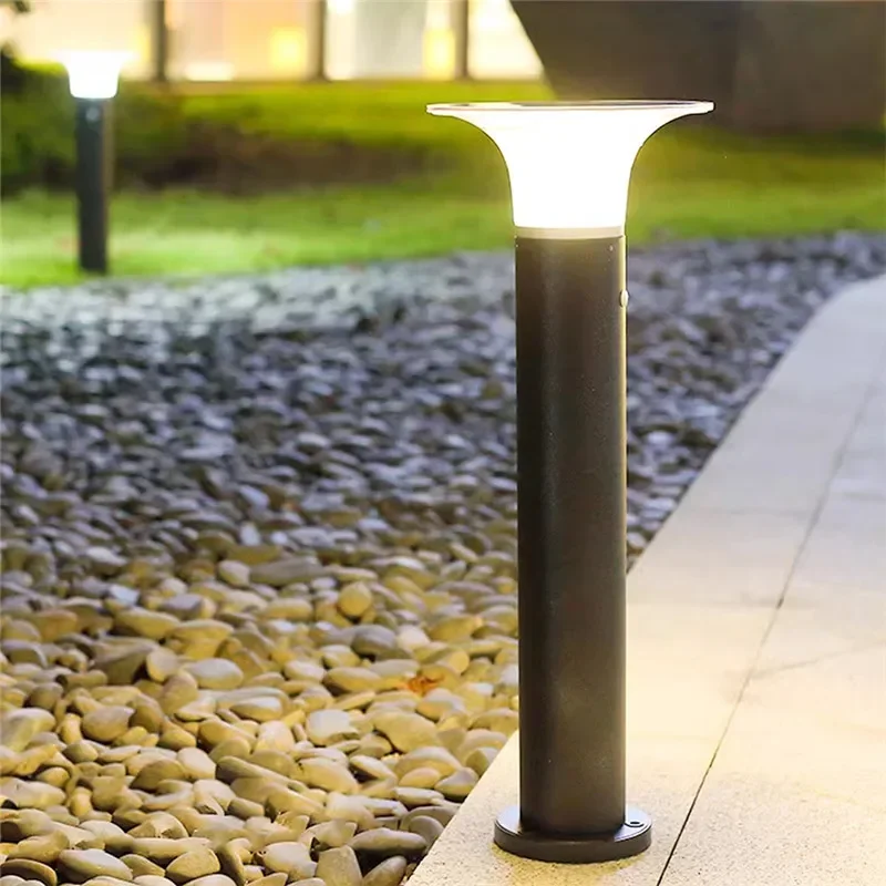 

VIOLET современная уличная солнечная лампа для газона светодиодная водонепроницаемая вилла сад двор район жилые четверти газонная лампа