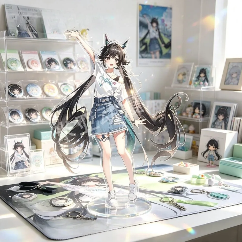Game Arknights Arcane Chen Qianyu Pogranichnik‌ FLUORITE Acrylic Sweet Dream Weaving Series Signboard Standee Model Decoration