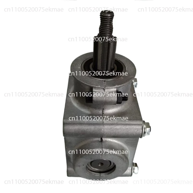 90 Degree Right Angle Bevel Gearbox, 1:1 Ratio Steering Gear Commutator, Mechanical Power Transmission Reducer