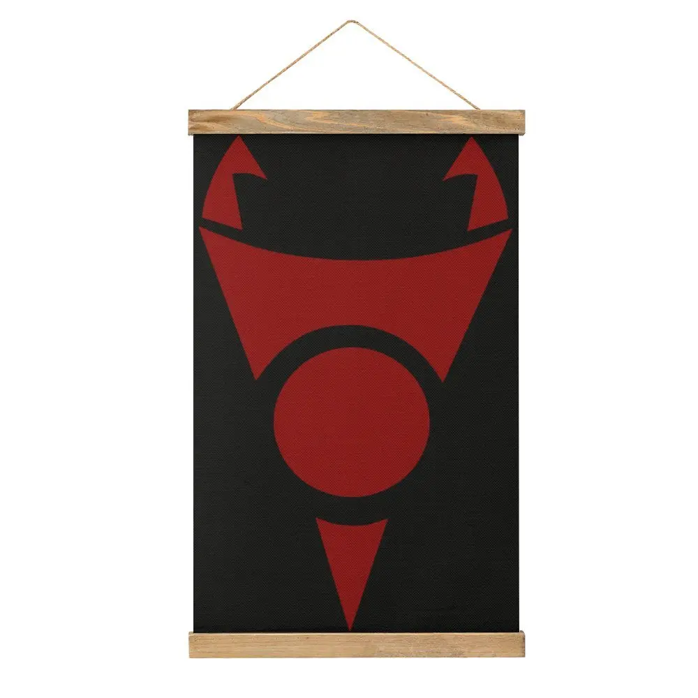 Creative Invader Zim Irken Symbol Stand Tall And C Canvas Hanging Picture Wall Decoration  Bar   Painting Style Decorate