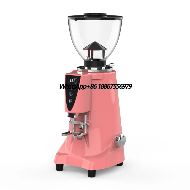 

Hot Selling Barista-Grade Pink Coffee Grinder Customized for Hotels Households Cars Cafes-Shops Aluminum Housing Electric Power