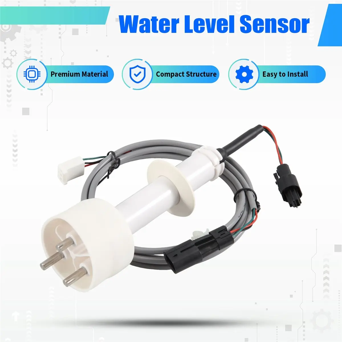 HGHO 000016053 Ice Water Level Probe Kit with Harness for Ice Machines Ice Water Level Sensor Probe Kit