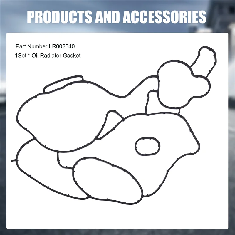 

Oil Radiator Gasket For Land Rover Sport 3.6L Diesel Oil Filter Housing Gasket LR002340